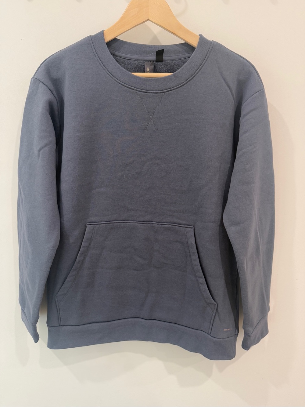 3 for $25 Mondetta XS Navy Crewneck Sweater Lightweight Fleece Pullover Like New
